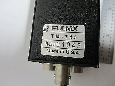 MIKROSKOP INSPEKTION VIDEOKAMERA CCD PULNIX TM-745 OPTIK WIE BESEHEN BIN#N5-03