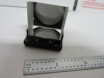 OPTICAL MICROSCOPE PART DMR LEICA MIRROR [STAINED] OPTICS AS IS BIN#D2-P-7