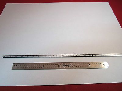 OPTICAL RULER SWISS MADE STAGE FOR MICROSCOPE OR OPTICS POSITIONING BIN#5M