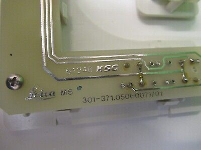 LEICA DMR SWITCHES 301-371.050xx MICROSCOPE PART AS PICTURED &58-B-34