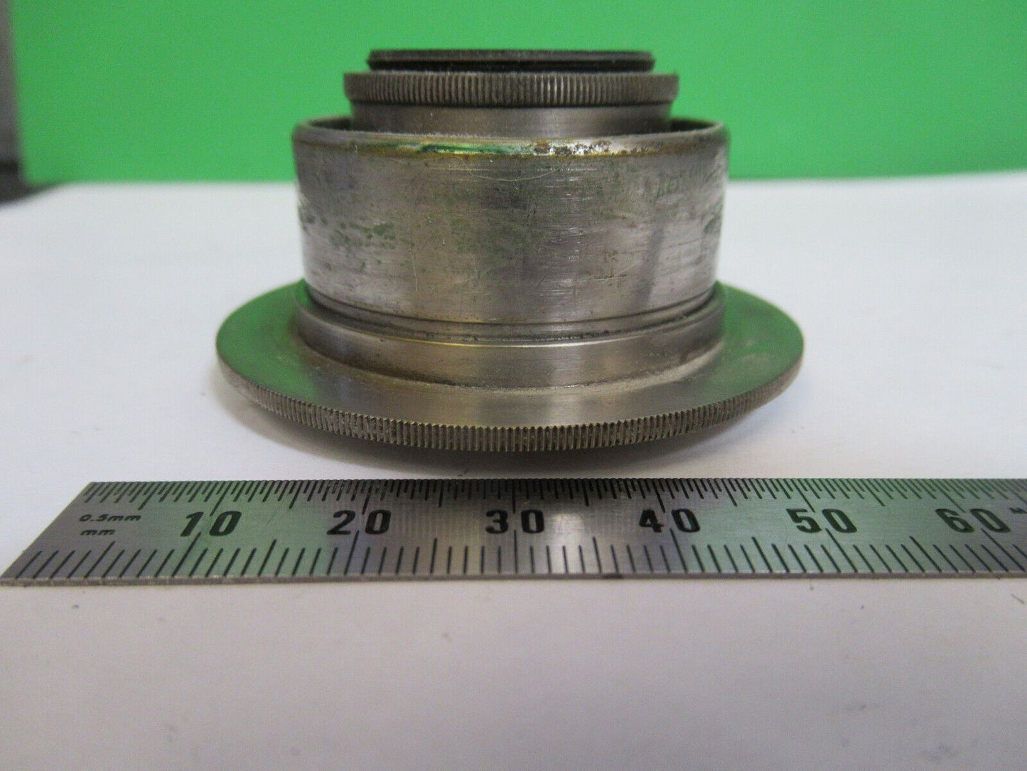 ERNST LEITZ WETZLAR CONDENSER  ANTIQUE MICROSCOPE PART AS PICTURED W5-B-41