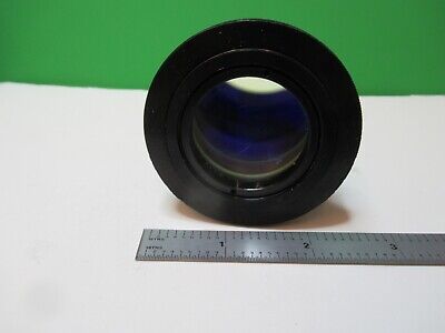 OPTICAL LARGE FOCUSABLE MOUNTED LENS OBJECTIVE LASER OPTICS AS PICTURED &18-B-12