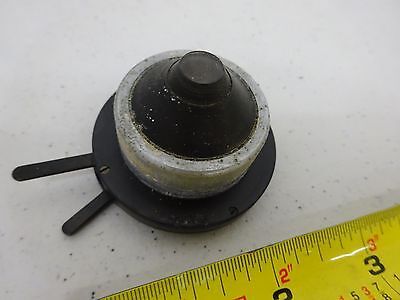 MICROSCOPE PART VICKERS ENGLAND UK CONDENSER OPTICS AS IS BIN#C4-E-04