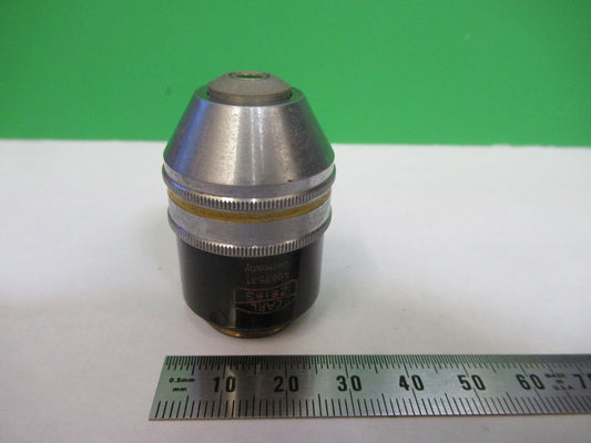 ZEISS OBJECTIVE POL 10X /160 POLARIZATION MICROSCOPE PART AS PICTURED F4-B-02