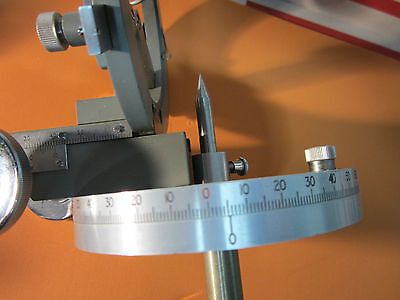 GONIOMETER-TEIL RÖNTGENBEFRUCHTUNG ODER OPTIK-PROBENHALTER MIT MIKROMETER BIN#16