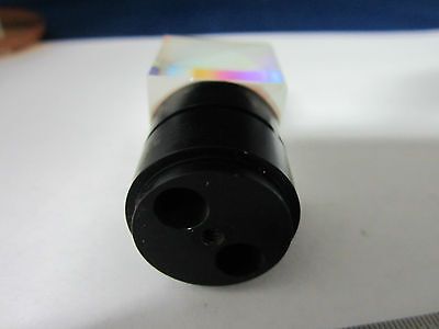 LEICA LEITZ GERMANY MICROSCOPE PART BEAM SPLITTER OPTICS BIN#5B