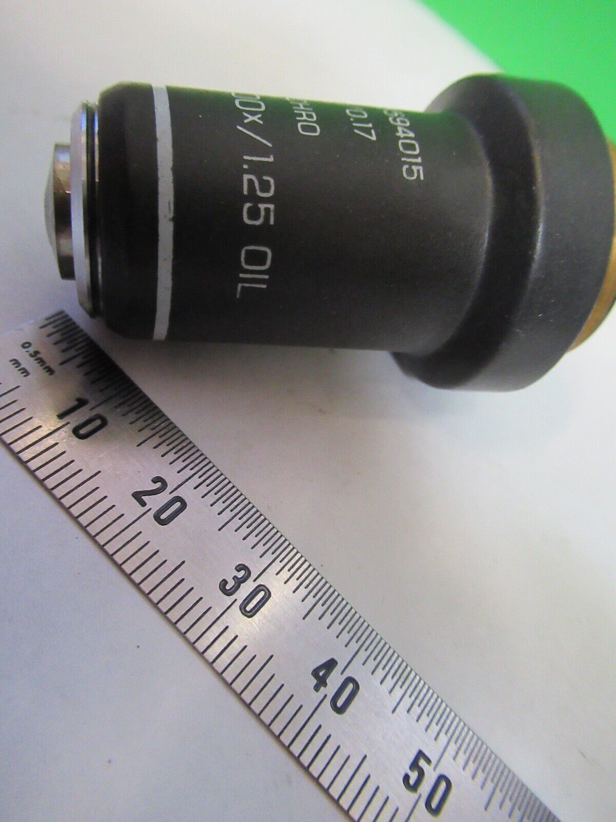 LEICA GERMANY INFINITY 100X 13594015 ACHRO MICROSCOPE PART AS PICTURED 8X-A-08