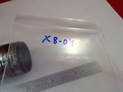 RARE MICROSCOPE OPTICS ERNST LEITZ GERMANY OBJECTIVE LENS AS PICTURED &Z8-04