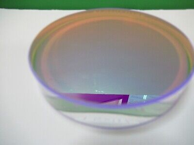 OPTICAL FLAT FUSED SILICA ZYGO 3" DURCHMESSER kleiner Schönheitsfehler OPTIK WIE ABGEBILDET #15-A-81