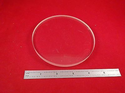 OPTICAL LARGE  CONVEX CONCAVE LENS MIL SPEC LASER OPTICS AS IS BIN#Q7-C-09