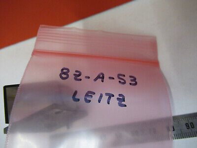 LEITZ WETZLAR GERMANY GLASS PRISM HEAD MICROSCOPE PART AS PICTURED  &8Z-A-53