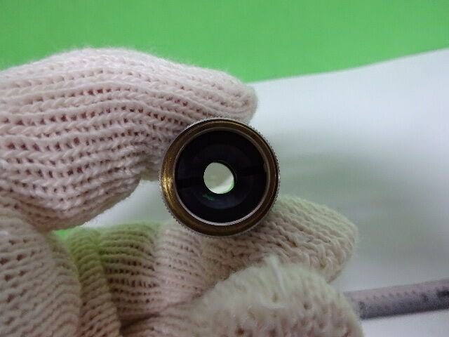 MICROSCOPE INDUSTRIAL OBJECTIVE BAUSCH LOMB FLAT FIELD 40X OPTICS AS IS #AF-E-52