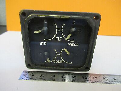 AIRCRAFT MULTI SYNCHRO GENERAL INDICATOR 128SCAV115-1 AS PICTURED &P9-A-93