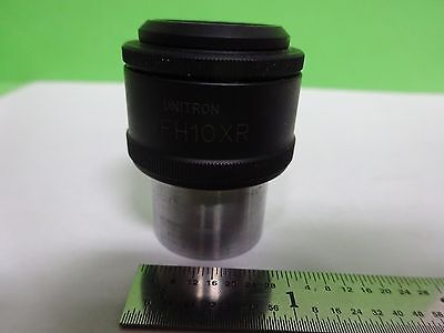 MICROSCOPE PART EYEPIECE OCULAR UNITRON WFH10XR OPTICS AS IS BIN#Y5-16