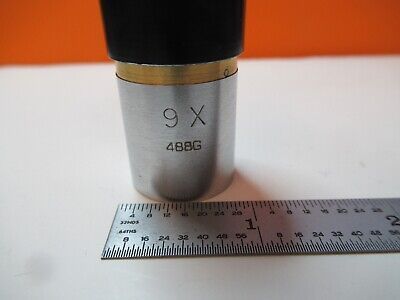 ANTIQUE SPENCER EYEPIECE 9X OCULAR OPTICS MICROSCOPE PART AS PICTURED &16-B-27