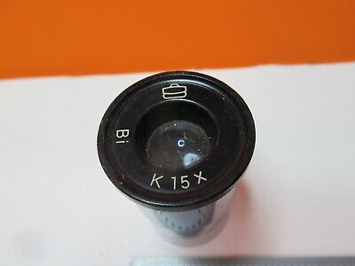 TIYODA K 15X EYEPIECE OCULAR for MICROSCOPE AS PICTURED &16-C-32