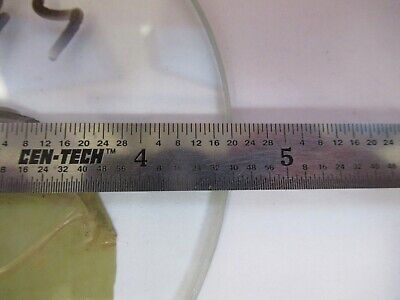 FOR PARTS OPTICAL FLAT GLASS STAGE TABLE MICROSCOPE PART AS PICTURED &4T-A-20