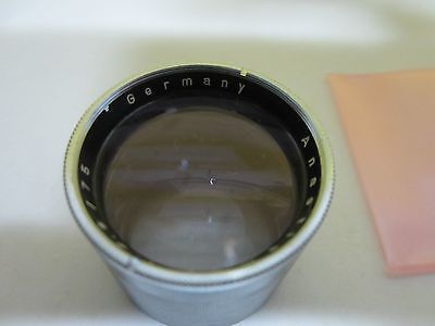 OPTICAL ANTIQUE LENS ANASTIGMAT GERMANY VINTAGE OPTICS AS IS BIN#U4-B-05