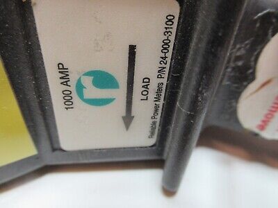 RELIABLE POWER METER 3100 CLAMP 1000 AMPS CURRENT MONITOR AS PICTURED &17-B-11