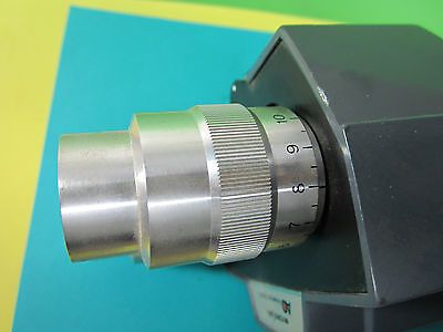 MICROSCOPE MICROSTAR BINOCULAR HEAD OPTICS AMERICAN REICHERT BIN#B3-02