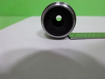 MICROSCOPE PART LEITZ GERMANY VINTAGE  OBJECTIVE 45X OPTICS AS IS BIN#2B-E-18