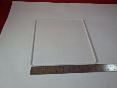 OPTICAL FUSED SILICA GLASS THICK PLATE OPTICS AS IS #91-104