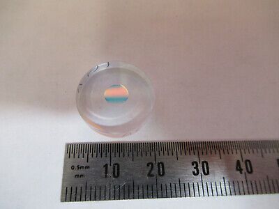 OPTICAL HP HEWLETT PACKARD SILICA COATED LENS LASER OPTICS AS PICTURED R5-A-66