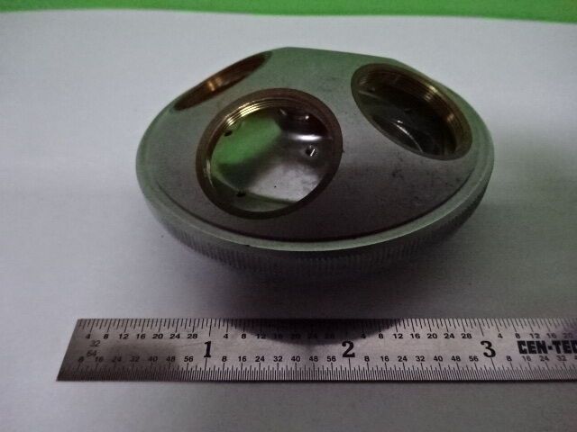 MICROSCOPE PART OLYMPUS JAPAN  NOSEPIECE AS IS #7B-A-24