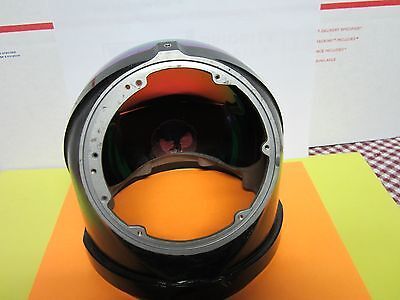 HUGE OPTICAL SILICON WINDOW MOUNTED LENS DOME LASER OPTICS AS IS BN#LAB