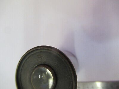 ANTIQUE ERNST LEITZ  "3" EYEPIECE MICROSCOPE PART OPTICS AS PICTURED #B1-A-50