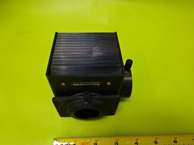 FOR PARTS MICROSCOPE PART OLYMPUS JAPAN LAMP HOUSING EMPTY AS IS #TD-3