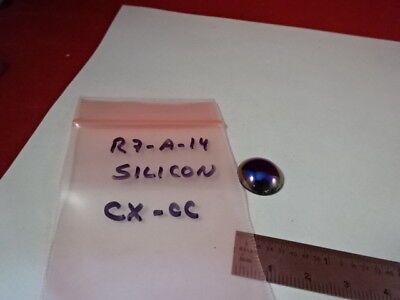 INFRARED LENS SILICON METAL DOME CX CC MIL SPEC PRO OPTICS AS PICTURED &R7-A-14