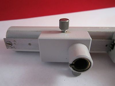 OPTICAL MICROSCOPE PART ZEISS GERMANY POST + RAILS for OPTICS BIN#8Z AS IS