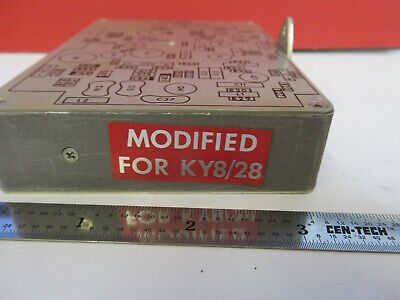 MODULE for RT-742A/ARC-51BX MIL SPEC RADIO THIRD IF AMPLIFIER IS PICTURED #62-X6