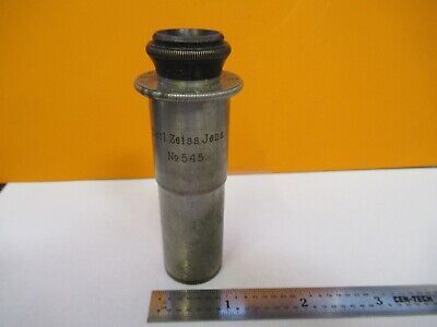 ANTIQUE CARL ZEISS PROJECTION EYEPIECE "2" MICROSCOPE PART AS PICTURED &11-B-56