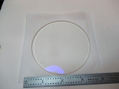 OPTICAL MIL SPEC BK7 FLAT PLATE LENS LASER OPTICS AS PICTURED &FT-5-35