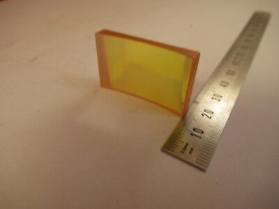 OPTICAL ZINC SELENIDE ZnSe INFRARED LENS PL-CC LASER OPTICS AS PICTURED &FT-4-98