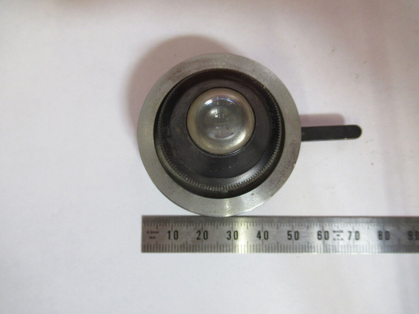 VINTAGE SPENCER CONDENSER + IRIS OPTICS  MICROSCOPE PART AS PICTURED F8-A-48