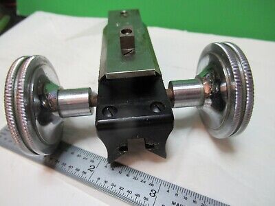 VINTAGE SPENCER STAGE MICROMETER KNOBS MICROSCOPE PART AS PICTURED #17-A-46