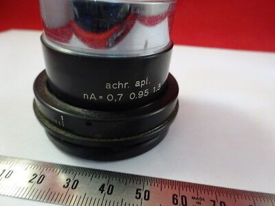 WILD SWISS CONDENSER IRIS BRIGHTFIELD OPTICS MICROSCOPE PART AS IS &94-A-05