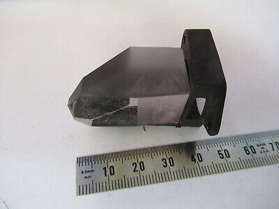 OPTICAL GLASS PRISM MICROSCOPE PART OPTICS AS PICTURED #82-A-19