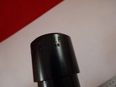 OPTICAL EYEPIECE AO AMERICAN OCULAR CAT 146 10X MICROSCOPE OPTICS AS IS &33-A-09