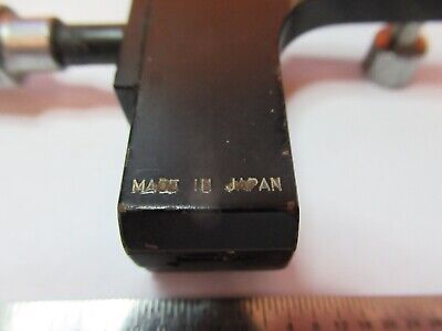 ANTIQUE JAPAN STAGE CLIPS MICROMETER XY MICROSCOPE PART AS PICTURED &7B-B-64