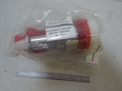 OPTICAL LARGE P2 KINEMATIC LENS ASSEMBLY MIL SPEC LASER OPTICS AS IS BIN#D7-E-01