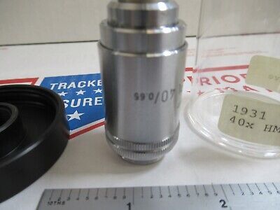 LEITZ PHACO 40X OBJECTIVE HOFFMAN MODULATION CONTRAST MICROSCOPE PART &12-A-91