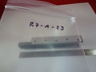 DELTRON SLIDE POSITIONING STAGE GEAR ALUMINUM for optics AS PICTURED &R7-A-23