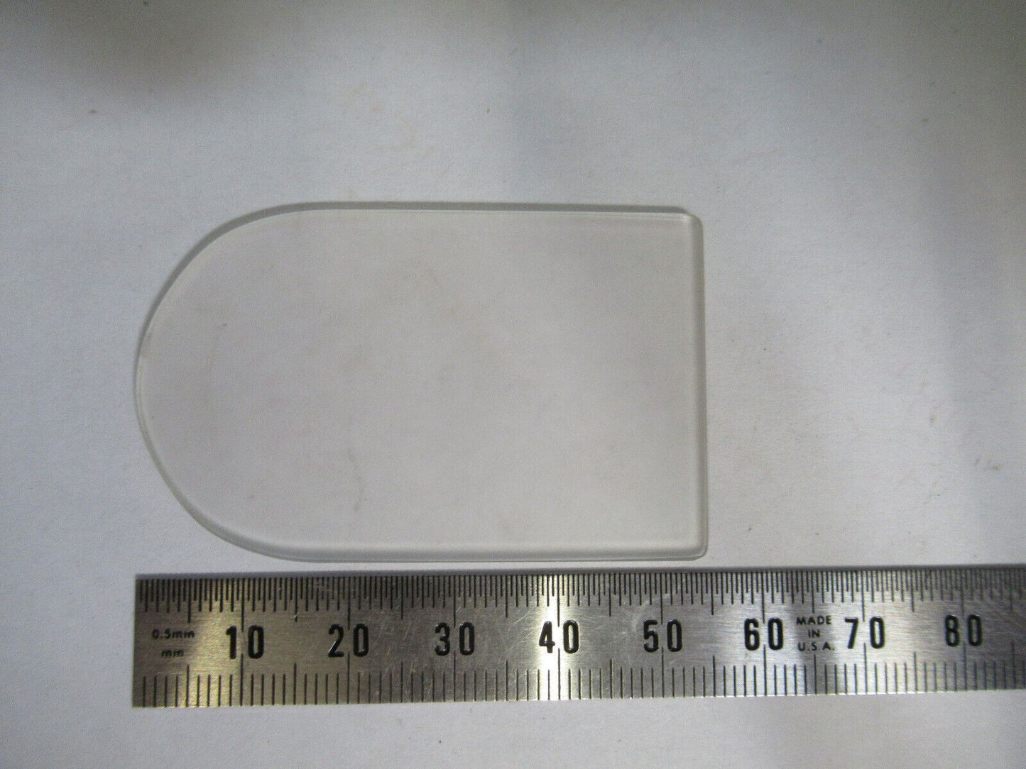 BAUSCH LOMB GLASS DIFFUSER FILTER MICROSCOPE PART AS PICTURED &Q4-A-35