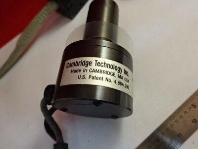 CAMBRIDGE TECHNOLOGIES GALVO MIRROR 6860-231 OPTICAL LASER OPTICS AS IS &27-A-08