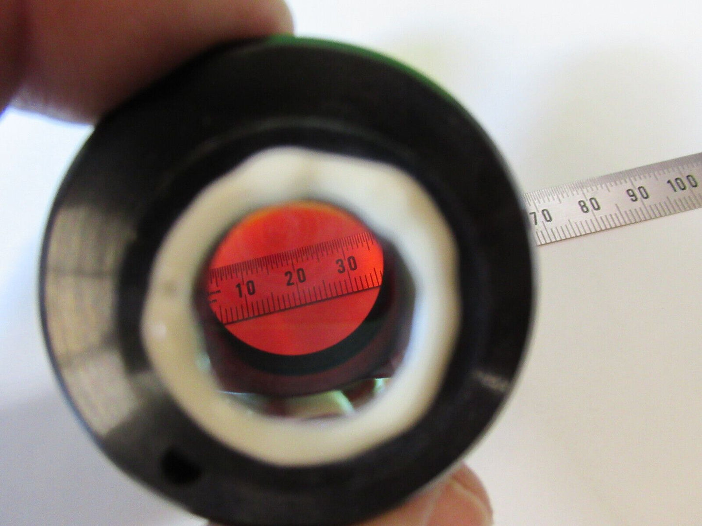 OPTICAL MOUNTED DICROIC FILTER MIL SPEC LASER OPTICS AS PICTURED #22-A-61