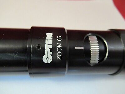 OPTICAL INSPECTION LENS OPTEM ZOOM 65 METROLOGY OPTICS AS PICTURED &X1-A-06